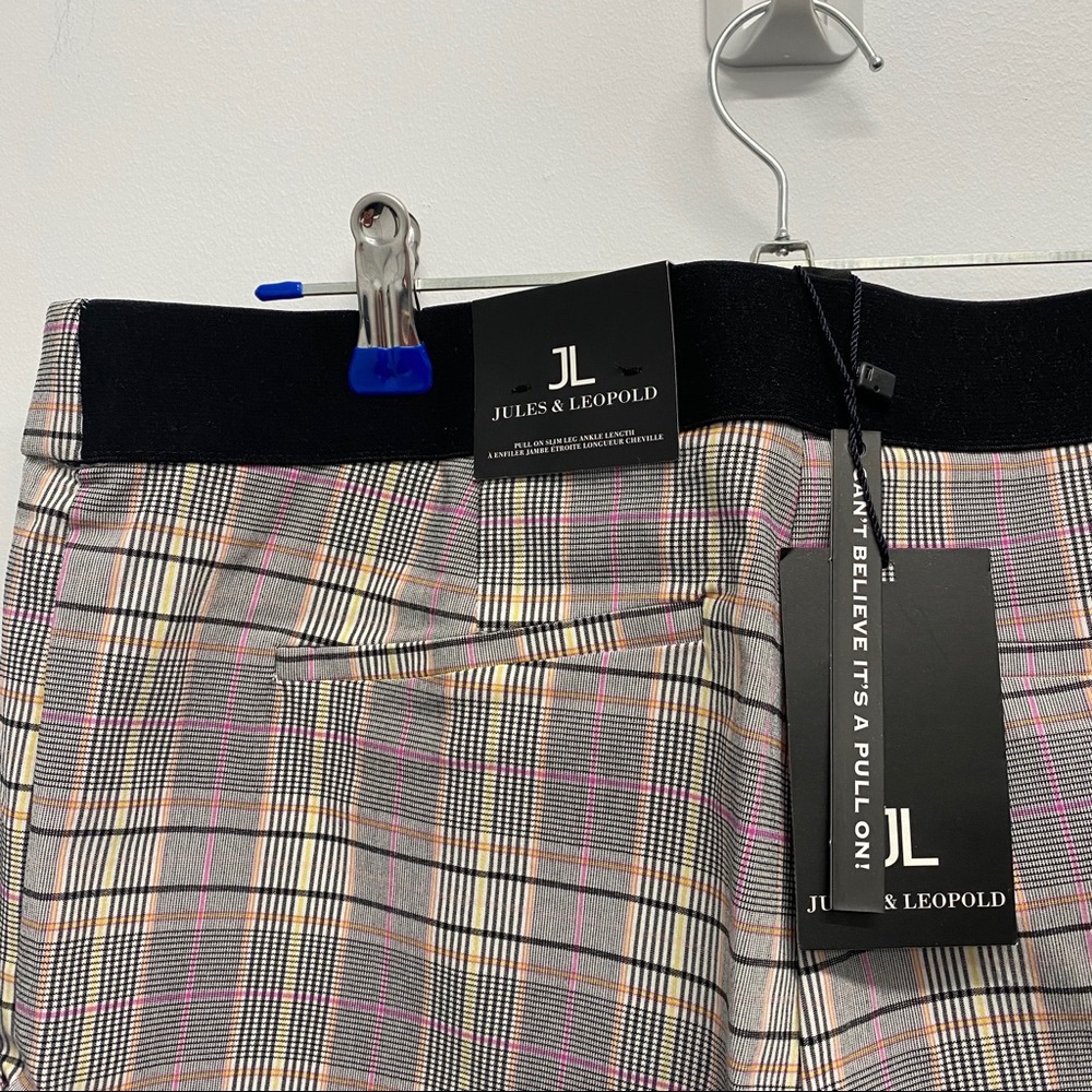 NWT | STRETCHY CHECKERED OFFICE PANTS - Picture 4 of 11